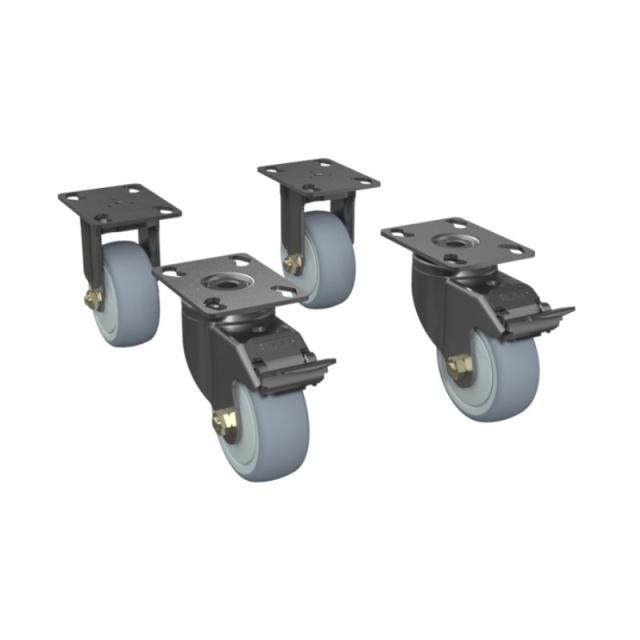 Zebra - CS-RAC-WHEEL accesorio de bastidor Ruedas giratorias