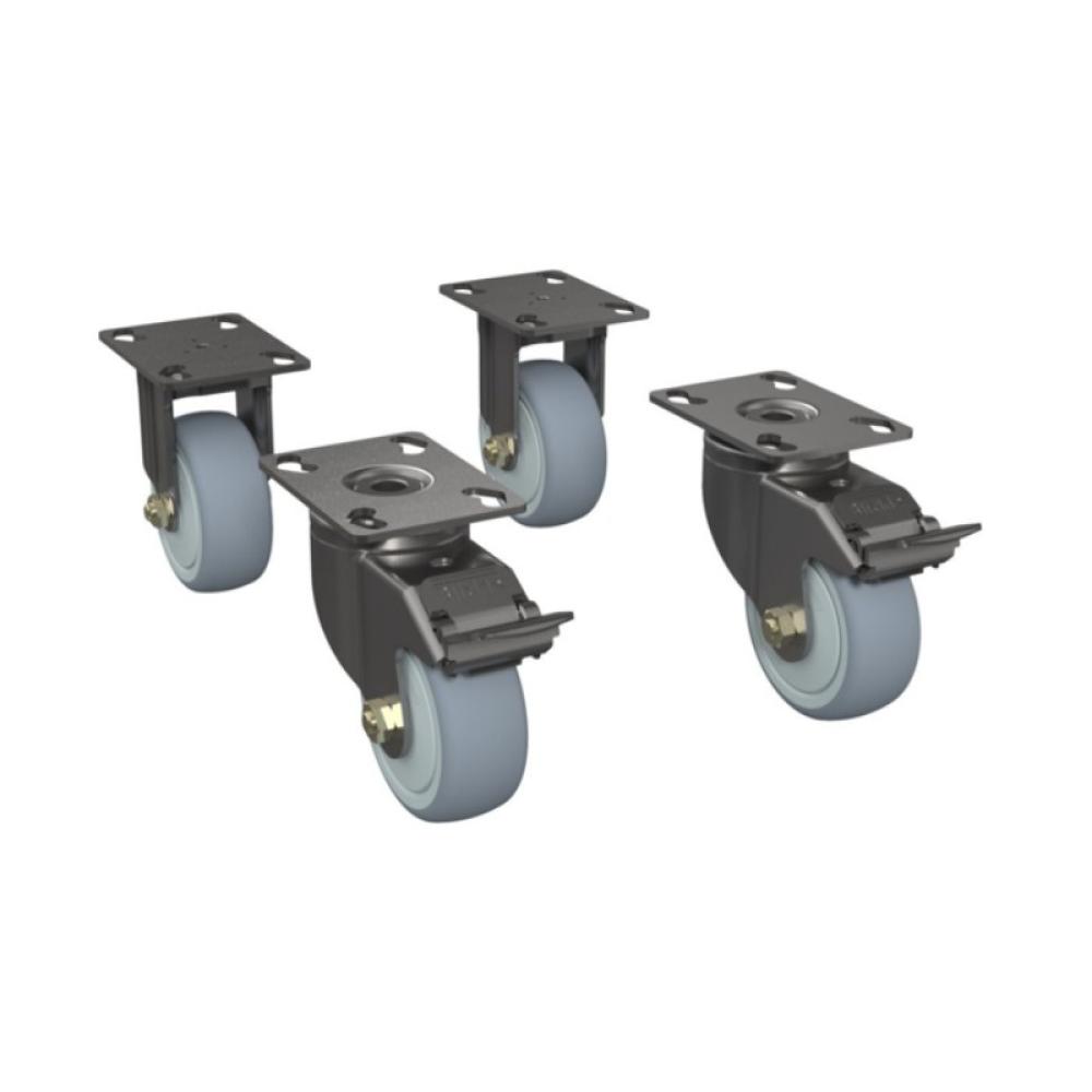 Zebra - CS-RAC-WHEEL accesorio de bastidor Ruedas giratorias