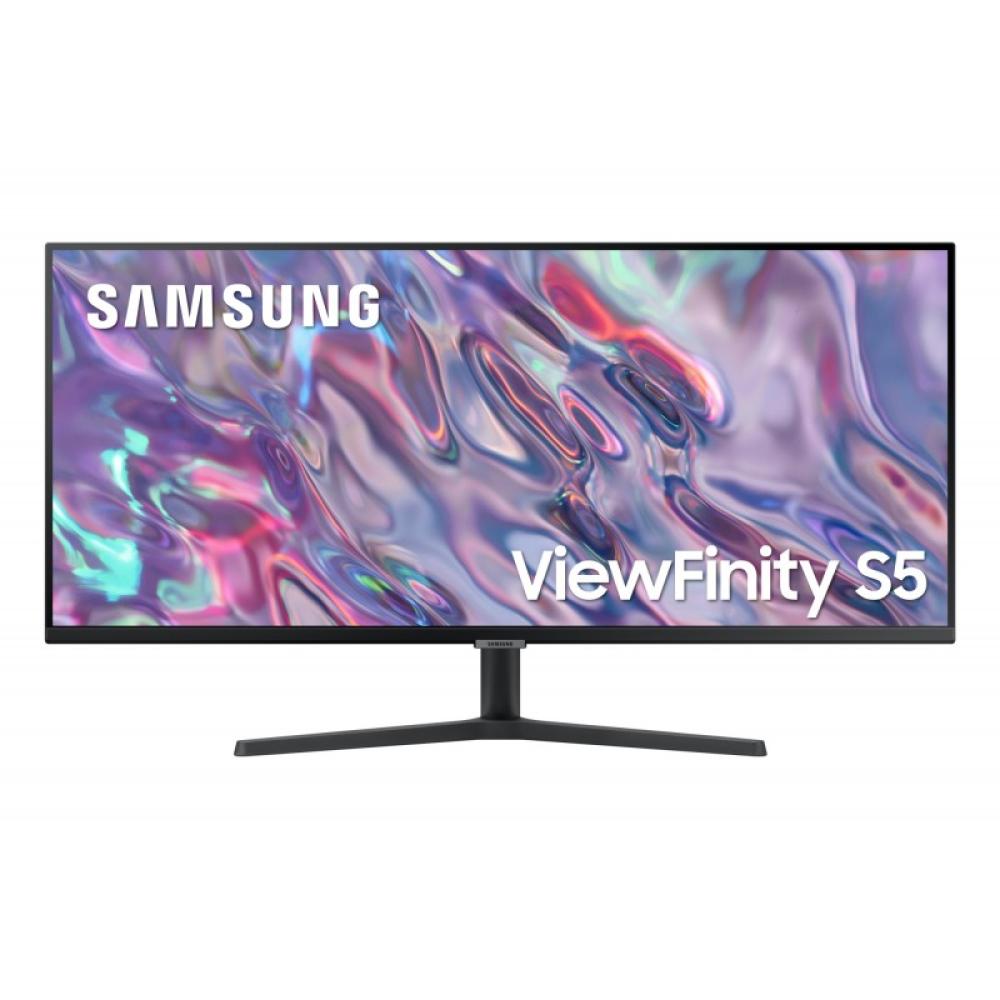 Samsung - S50GC pantalla para PC 86,4 cm (34") 3440 x 1440 Pixeles UltraWide Quad HD LCD Negro
