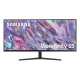 Samsung - S50GC pantalla para PC 86,4 cm (34") 3440 x 1440 Pixeles UltraWide Quad HD LCD Negro