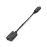 AISENS - A107-0059 cable USB USB 2.0 0,15 m USB C USB A Negro