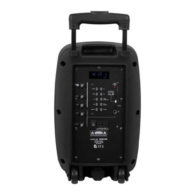 Fonestar - MALIBU-308 altavoz Negro Inalámbrico y alámbrico 100 W