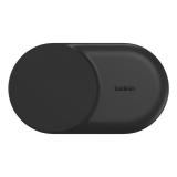 Belkin - Qi2 Fitness tracker, Auriculares, Smartphone, Reloj inteligente Negro USB Cargador inalámbrico Carga rápid - WIZ039KQBK