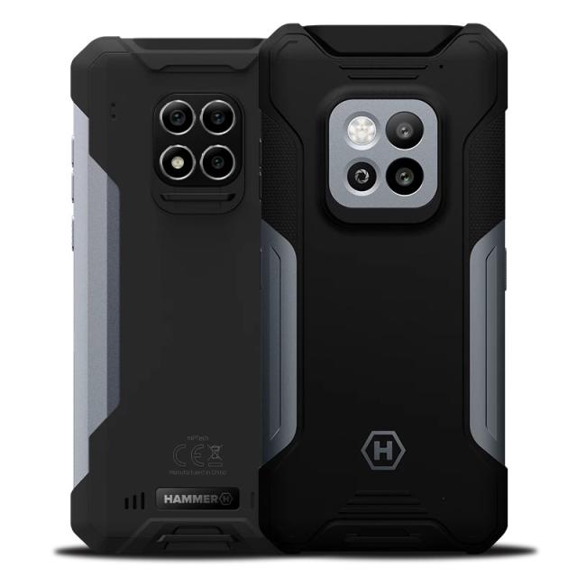 HAMMER - Construction 2 5G 16,7 cm (6.58") SIM doble Android 14 USB Tipo C 6 GB 128 GB 6500 mAh Plata