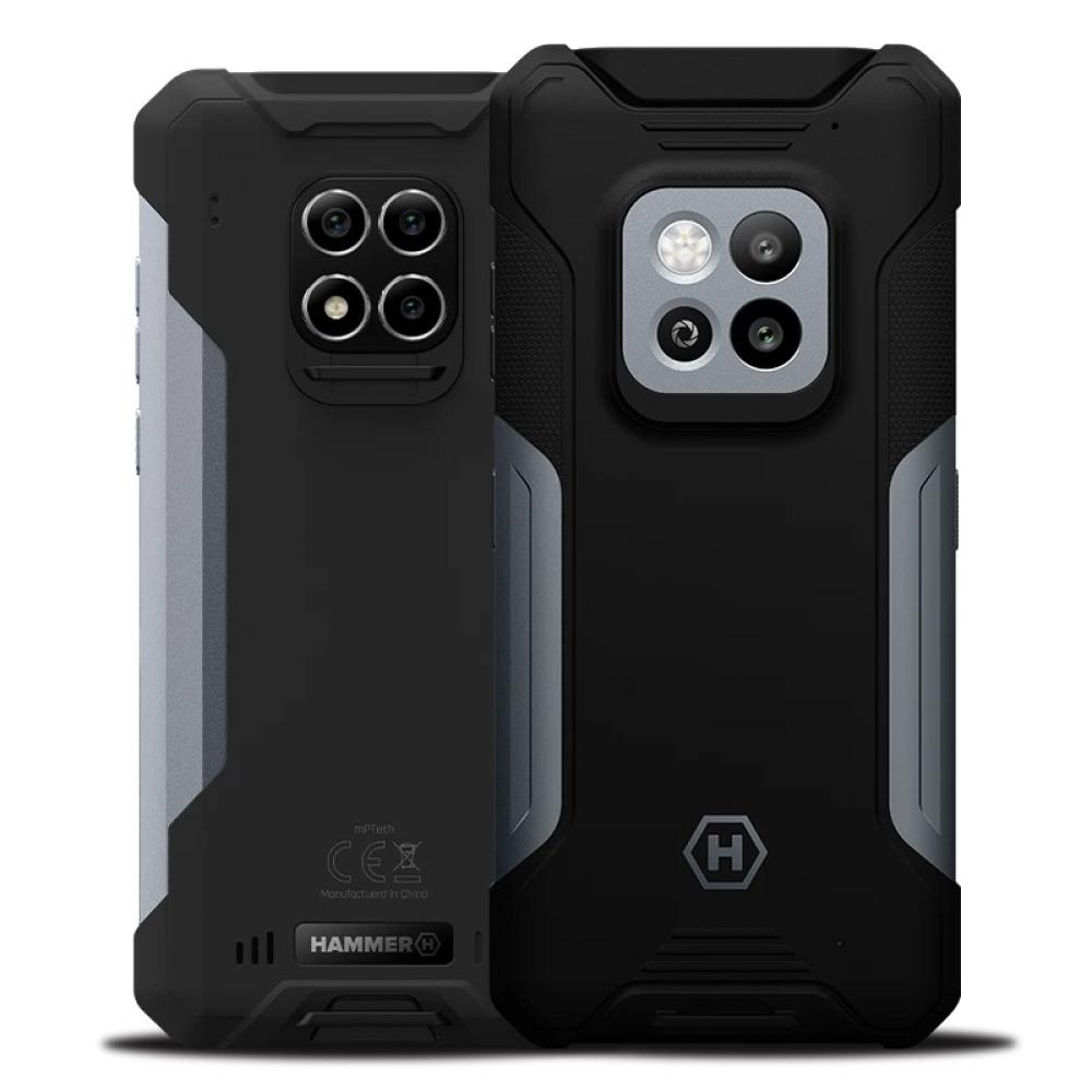 HAMMER - Construction 2 5G 16,7 cm (6.58") SIM doble Android 14 USB Tipo C 6 GB 128 GB 6500 mAh Plata