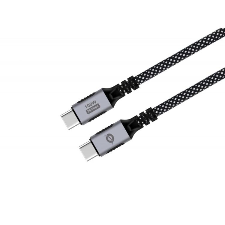 Conceptronic - ETTA07B12 cable USB USB 3.2 Gen 2x2 1,2 m USB C Negro