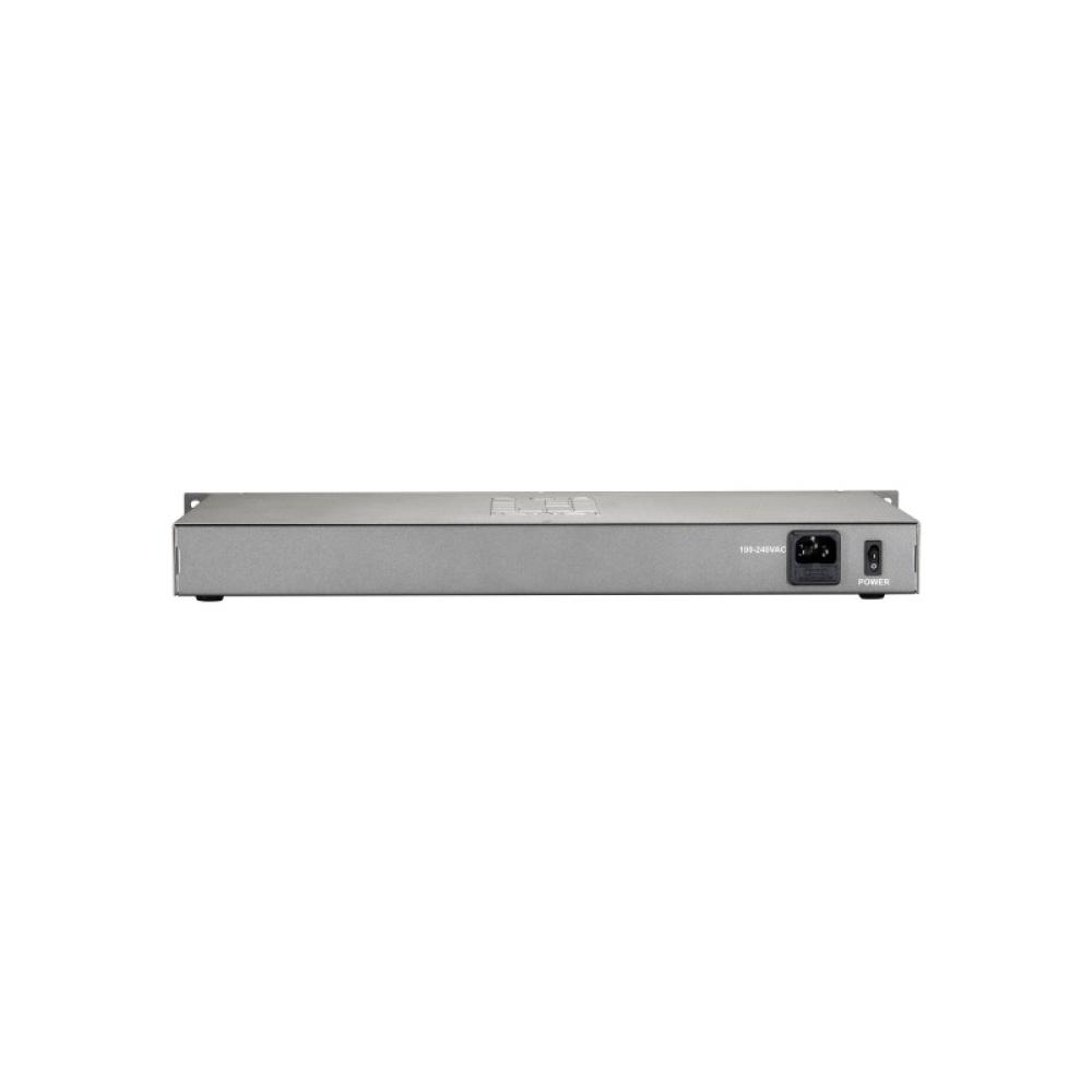 LevelOne - FEP-1612W380 switch Fast Ethernet (10/100) Energía sobre Ethernet (PoE) Gris