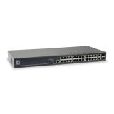 LevelOne - GEP-2681 switch Gestionado L3 Gigabit Ethernet (10/100/1000) Energía sobre Ethernet (PoE) Negro