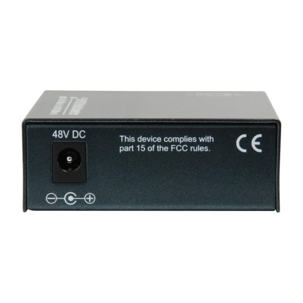 LevelOne - GVT-2012 convertidor de medio 1000 Mbit/s Negro