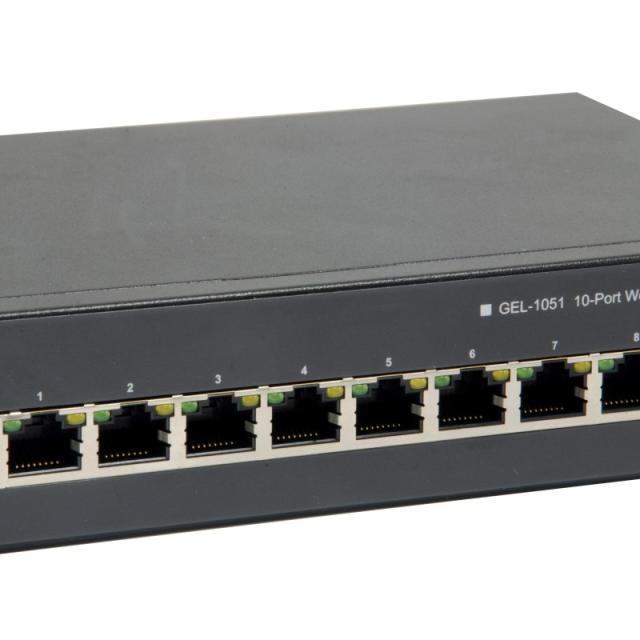 LevelOne - GEP-1051 switch Gestionado L2/L3/L4 Gigabit Ethernet (10/100/1000) Energía sobre Ethernet (PoE) Negro