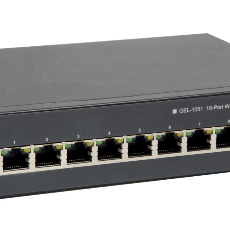 LevelOne - GEP-1051 switch Gestionado L2/L3/L4 Gigabit Ethernet (10/100/1000) Energía sobre Ethernet (PoE) Negro