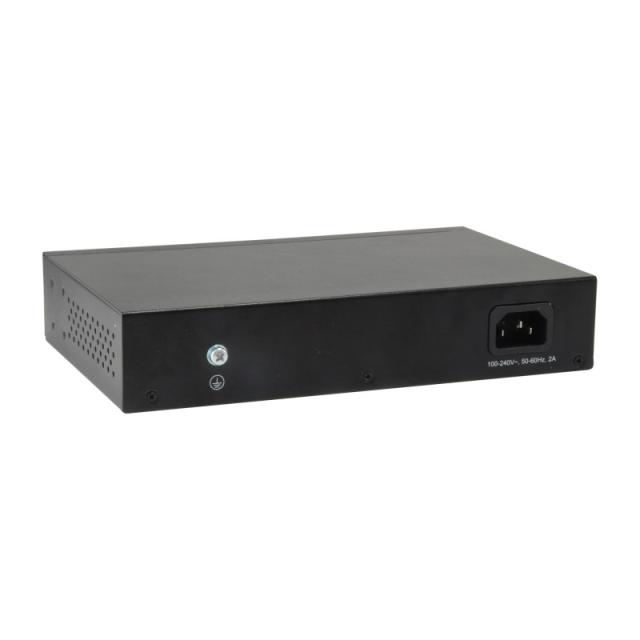 LevelOne - GEP-1051 switch Gestionado L2/L3/L4 Gigabit Ethernet (10/100/1000) Energía sobre Ethernet (PoE) Negro