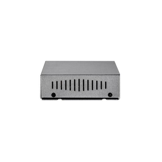 LevelOne - Switch Fast Ethernet PoE de 5 puertos, 4 Puertos PoE, 120W
