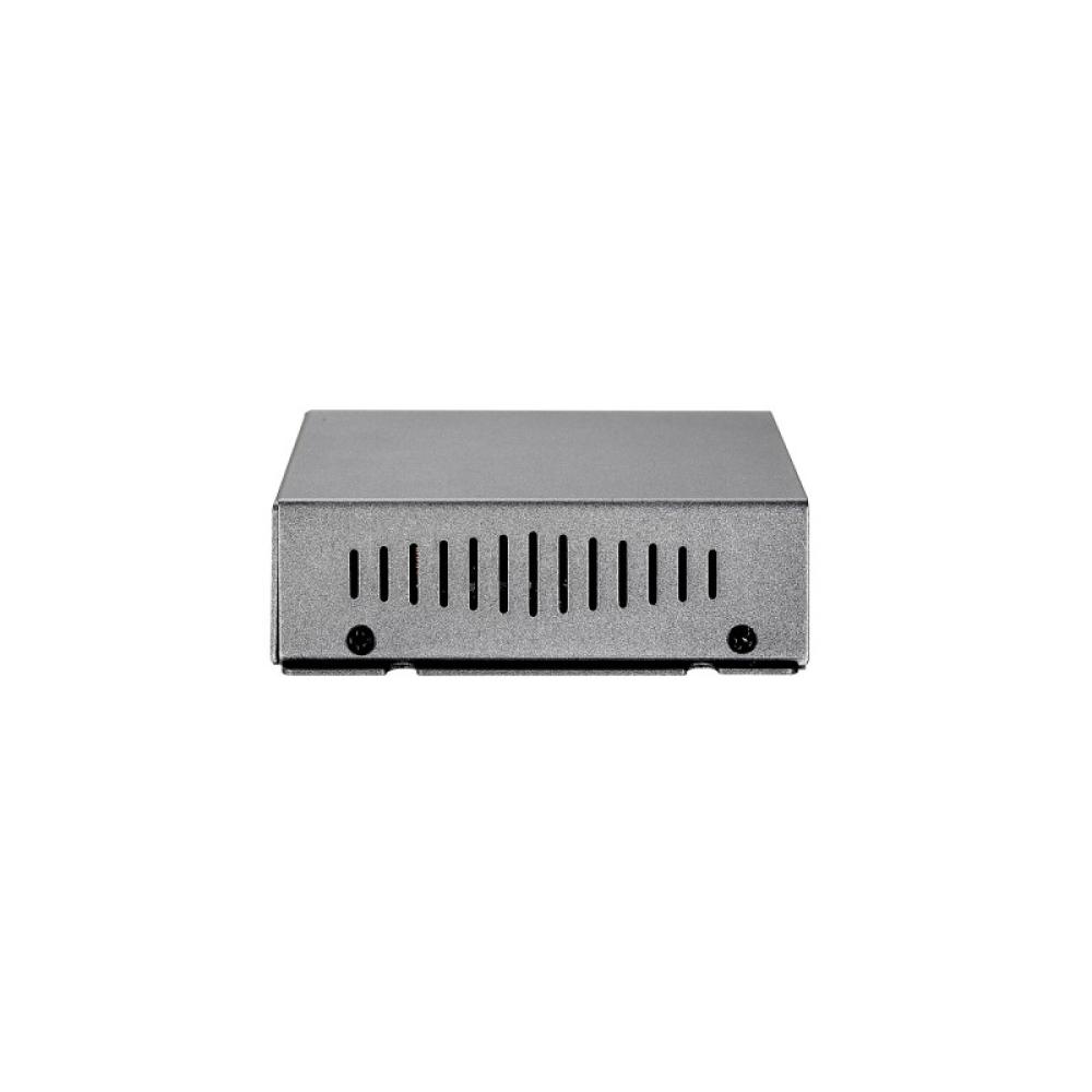 LevelOne - Switch Fast Ethernet PoE de 5 puertos, 4 Puertos PoE, 120W