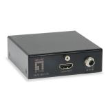 LevelOne - HVE-9010 extensor audio/video Transmisor y receptor de señales AV Negro