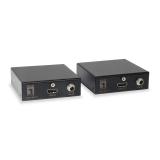 LevelOne - HVE-9010 extensor audio/video Transmisor y receptor de señales AV Negro