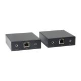 LevelOne - HVE-9010 extensor audio/video Transmisor y receptor de señales AV Negro