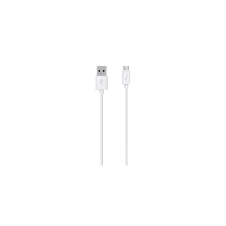 Belkin - F2CU012BT2M-WHT cable USB USB 2.0 2 m USB A Micro-USB B Blanco