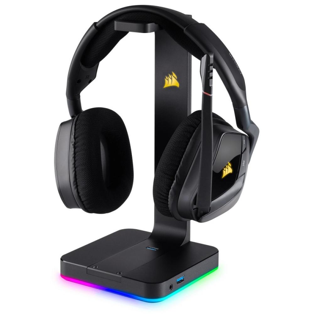 Corsair - ST100 RGB Premium Soporte para auriculares