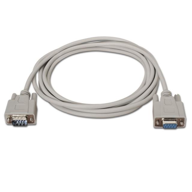 AISENS - A112-0065 cable de serie Beige 1,8 m DB9