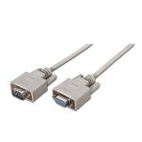 AISENS - A112-0065 cable de serie Beige 1,8 m DB9