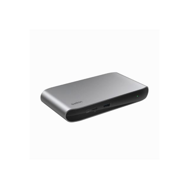 Belkin - INC013VFSGY hub de interfaz Thunderbolt 4 40000 Mbit/s Negro, Gris