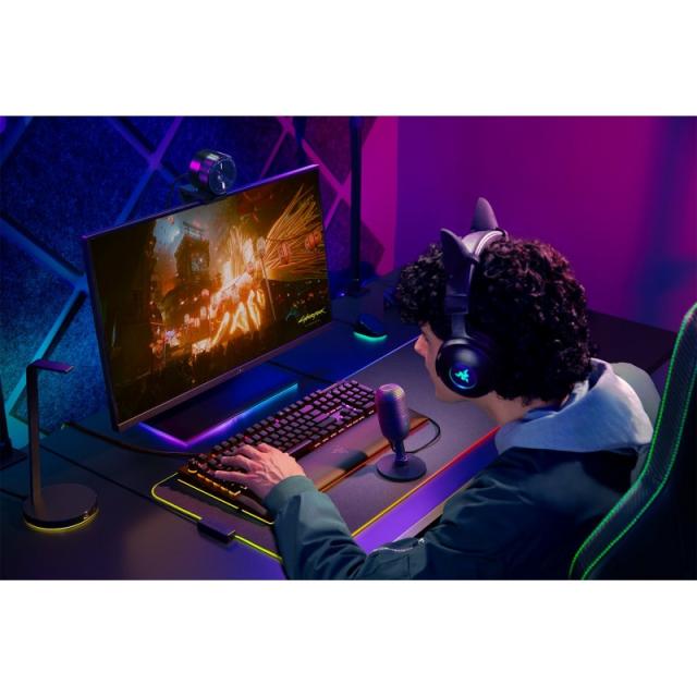 Razer - Seiren V3 Mini Negro Micrófono de superficie para mesa