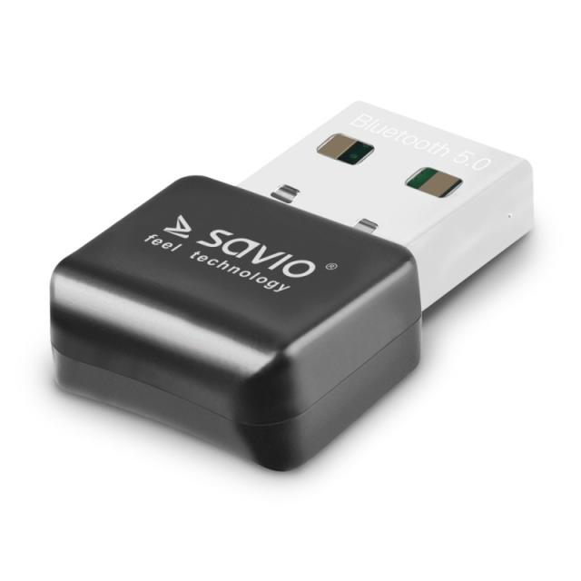 Savio - BT-050 interface cards/adapter Bluetooth tarjeta y adaptador de interfaz Bluetooth, USB 2.0