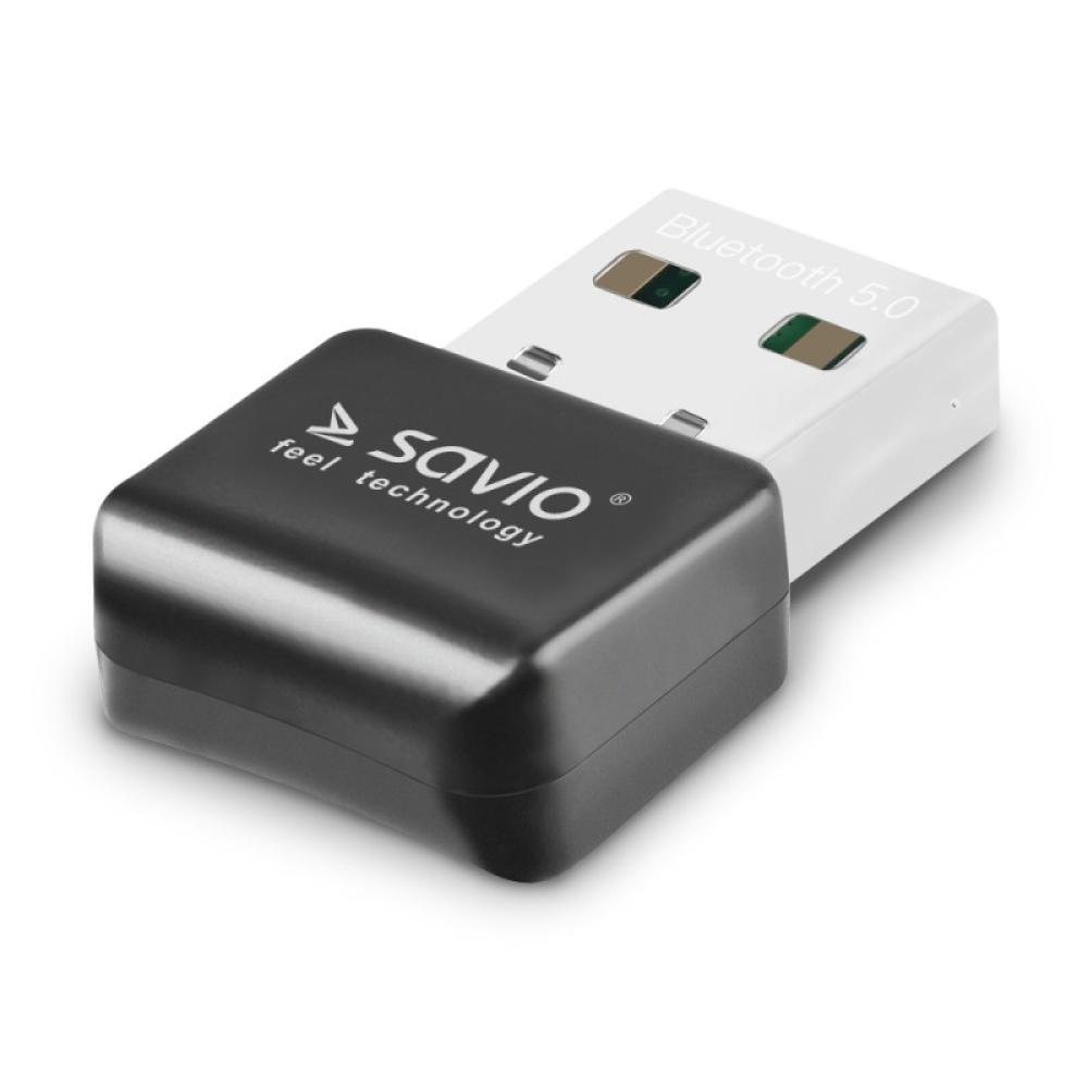 Savio - BT-050 interface cards/adapter Bluetooth tarjeta y adaptador de interfaz Bluetooth, USB 2.0