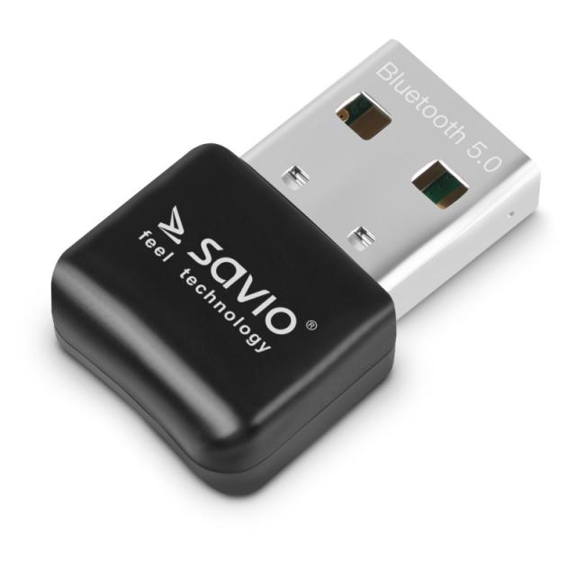 Savio - BT-050 interface cards/adapter Bluetooth tarjeta y adaptador de interfaz Bluetooth, USB 2.0
