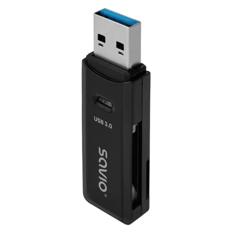 Savio - AK-64 tarjeta y adaptador de interfaz USB 3.2 Gen 1 (3.1 Gen 1)