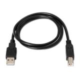 AISENS - A101-0007 cable USB USB 2.0 3 m USB A USB B Negro