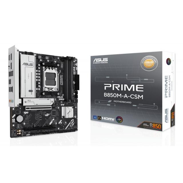 ASUS - PRIME B850M-A-CSM AMD B850 Zócalo AM5 micro ATX
