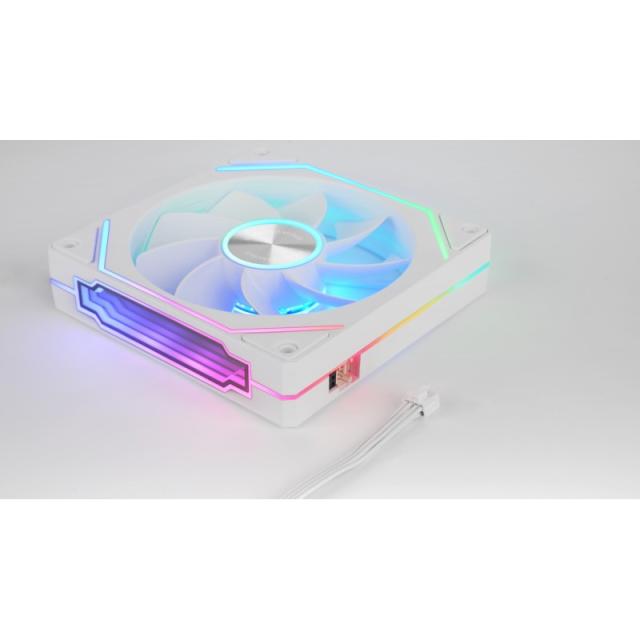 Mars Gaming - MF-LINKFINITYKIT2RW Carcasa del ordenador Ventilador 12 cm Blanco 3 pieza(s)