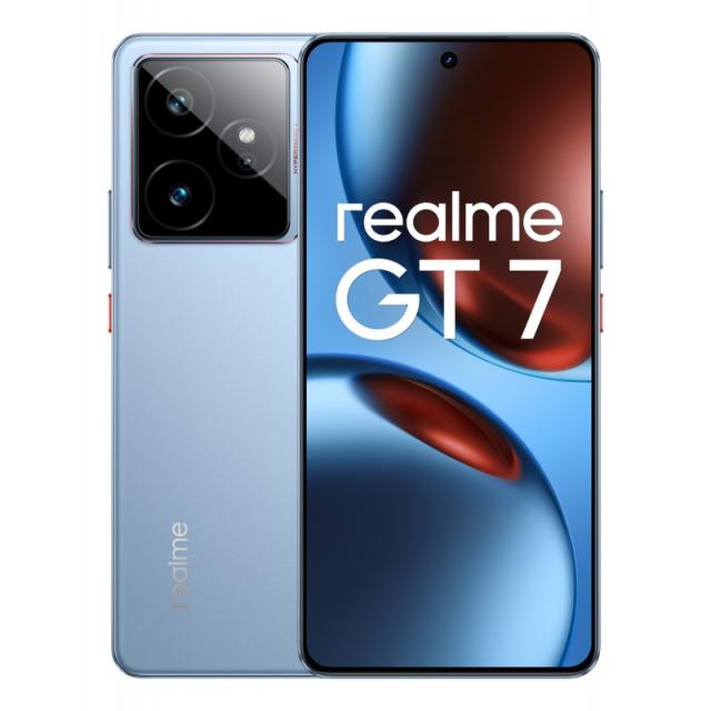 realme - GT 7 17,2 cm (6.78") SIM doble Android 15 5G USB Tipo C 12 GB 512 GB 7000 mAh Azul