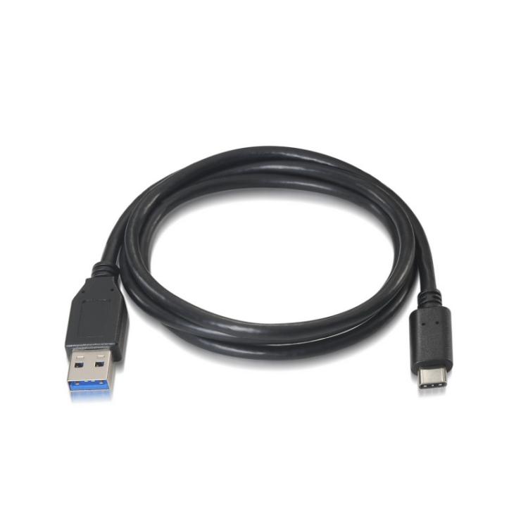 AISENS - A107-0060 cable USB USB 3.2 Gen 2 (3.1 Gen 2) 1 m USB A USB C Negro