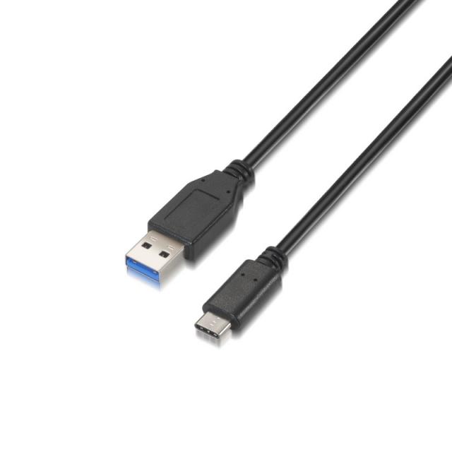 AISENS - A107-0060 cable USB USB 3.2 Gen 2 (3.1 Gen 2) 1 m USB A USB C Negro