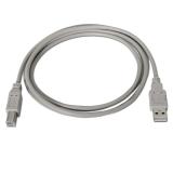 AISENS - A101-0003 cable USB USB 2.0 3 m USB A USB B Beige