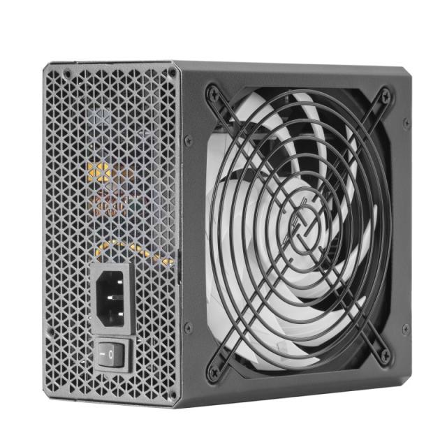 Tacens - RADIX VII AG 600, Fuente Alimentación Full Modular 600W ATX, 10 Años Garantía, 80Plus Silver, +87% Eficiencia, Ventilad