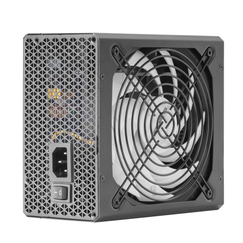 Tacens - RADIX VII AG 600, Fuente Alimentación Full Modular 600W ATX, 10 Años Garantía, 80Plus Silver, +87% Eficiencia, Ventilad