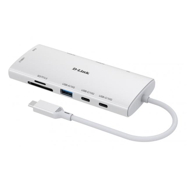 D-Link - DUP-A01 hub de interfaz USB 3.2 Gen 1 (3.1 Gen 1) Type-C 10000 Mbit/s Blanco