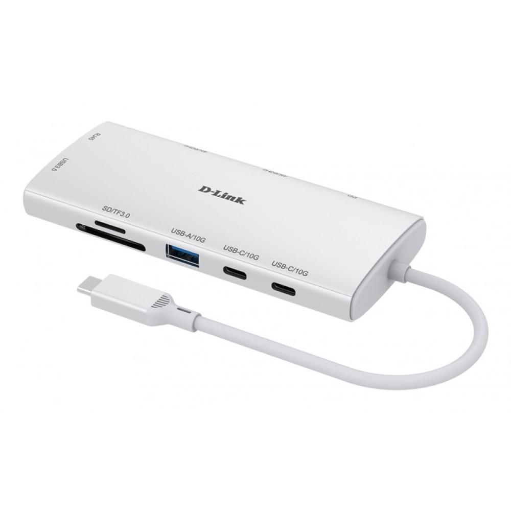 D-Link - DUP-A01 hub de interfaz USB 3.2 Gen 1 (3.1 Gen 1) Type-C 10000 Mbit/s Blanco