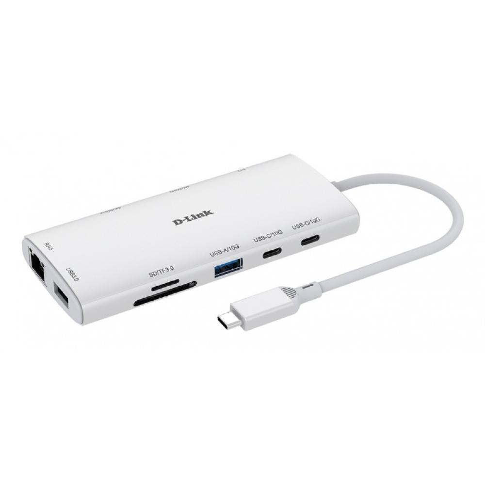 D-Link - DUP-A01 hub de interfaz USB 3.2 Gen 1 (3.1 Gen 1) Type-C 10000 Mbit/s Blanco