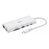 D-Link - DUP-A01 hub de interfaz USB 3.2 Gen 1 (3.1 Gen 1) Type-C 10000 Mbit/s Blanco