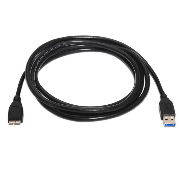 AISENS - A105-0043 cable USB USB 3.2 Gen 1 (3.1 Gen 1) 1 m USB A Micro-USB B Negro
