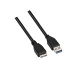 AISENS - A105-0043 cable USB USB 3.2 Gen 1 (3.1 Gen 1) 1 m USB A Micro-USB B Negro