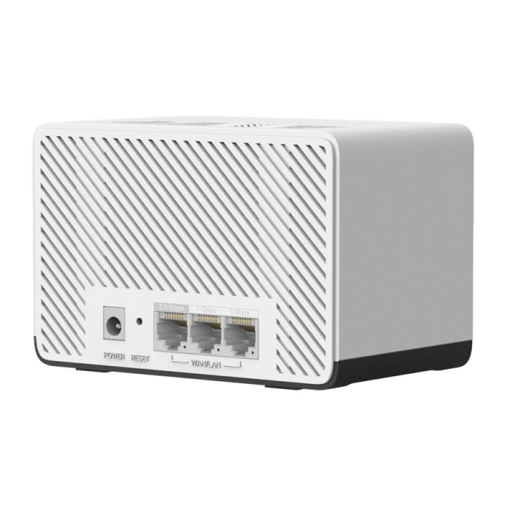 Mercusys - HALO H27BE Doble banda (2,4 GHz / 5 GHz) Wi-Fi 6 (802.11ax) Blanco 3 Interno - HALO H27BE(3-PACK)