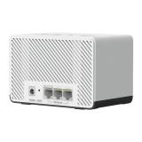 Mercusys - HALO H27BE Doble banda (2,4 GHz / 5 GHz) Wi-Fi 6 (802.11ax) Blanco 3 Interno - HALO H27BE(3-PACK)