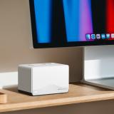 Mercusys - HALO H27BE Doble banda (2,4 GHz / 5 GHz) Wi-Fi 6 (802.11ax) Blanco 3 Interno - HALO H27BE(3-PACK)