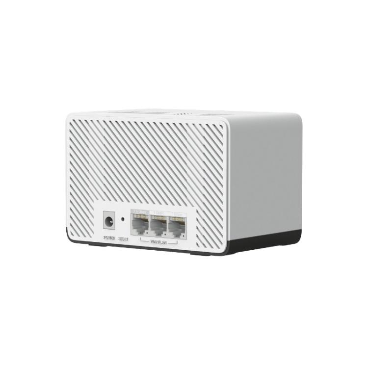 Mercusys - HALO H27BE Doble banda (2,4 GHz / 5 GHz) Wi-Fi 6 (802.11ax) Blanco 3 Interno - HALO H27BE(2-PACK)